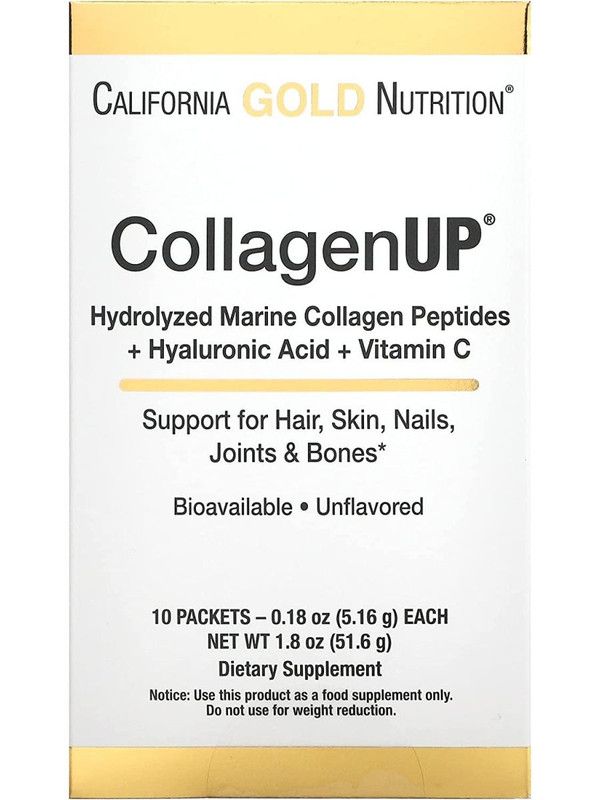 California Gold Nutrition, COLLAGENUP. Коллаген California Gold Nutrition COLLAGENUP, без ароматизаторов, 206 г. Коллаген уп пакет.