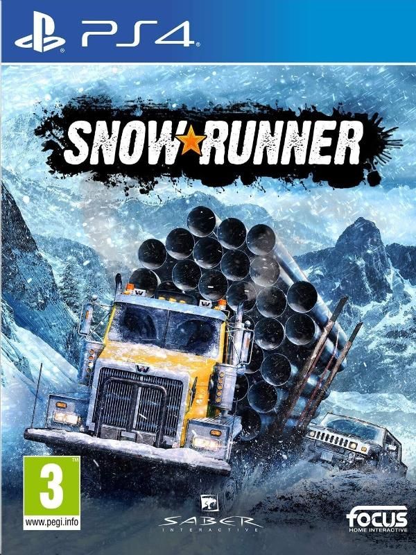 ИграSnowRunner(русскаяверсия)(PS4)