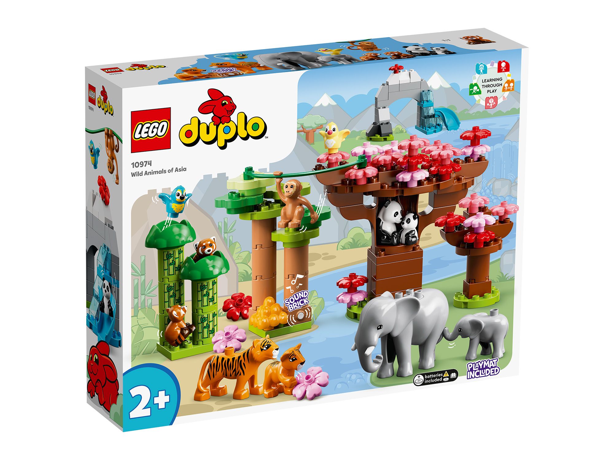 Конструктор LEGO DUPLO Азиатские животные, 117 деталей, 2+, 10974