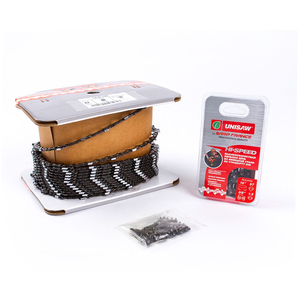 Unisaw professional quality. Цепь unisaw 14"-3/8-1. Цепь professional quality (16", 3/8", 1,3 мм, 57 звеньев) unisaw se3l57dl. 325", 1,5 мм, 72 звена) unisaw sg5c72dl. Цепь professional quality (18"; 3/8"; 1.