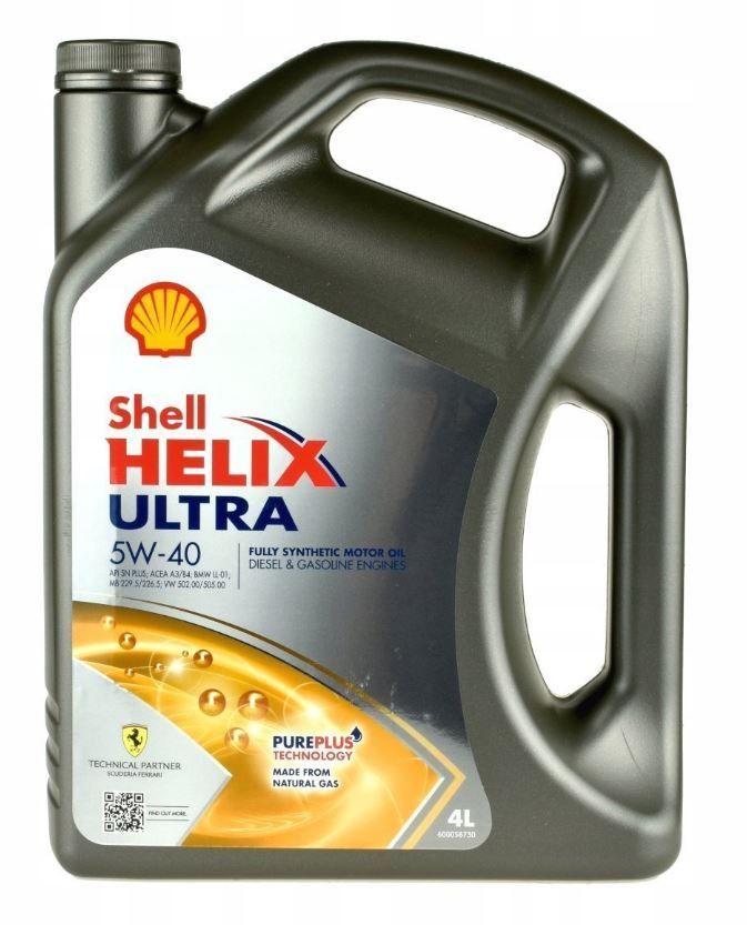 Купить Масло Shell Helix Ultra 5w 40