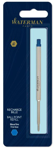 Стержень шариковый Waterman Standard Maxima (CW1964016), F, синие чернила, блистер