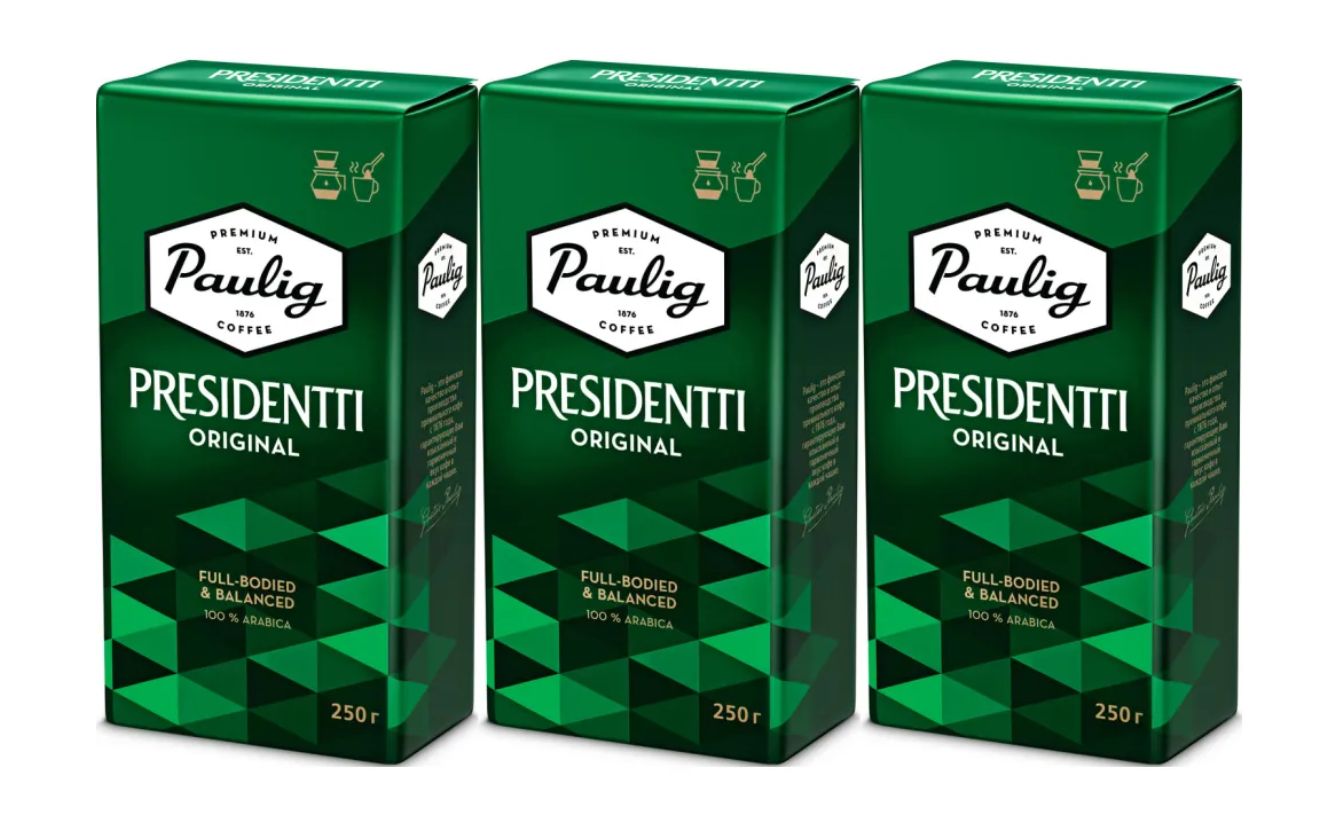 Paulig Presidentti Original 1 Кг Купить