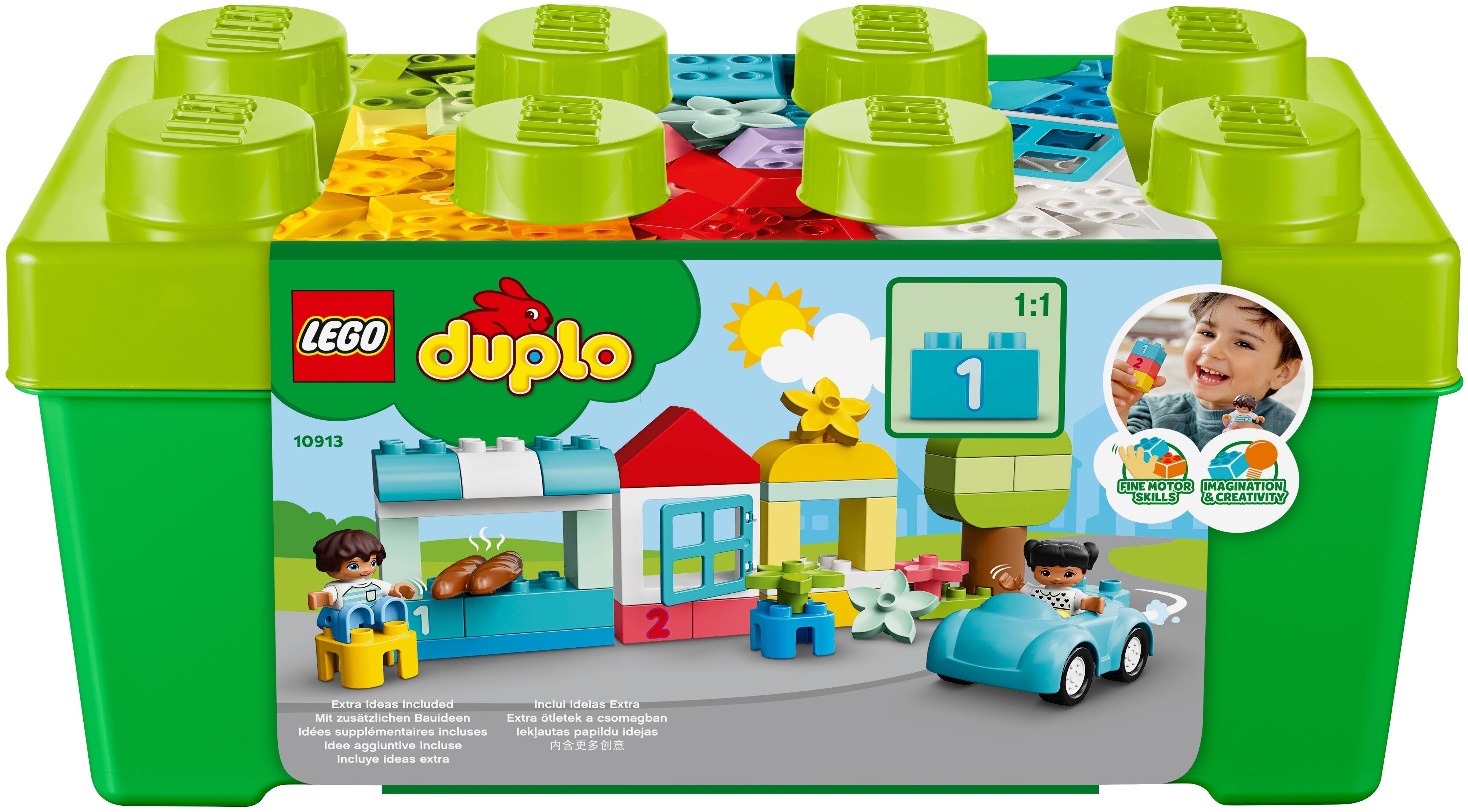 Конструктор коробочек. LEGO Duplo 10913. Конструктор LEGO Duplo Classic 10913. Конструктор LEGO Duplo Classic 10913 коробка с кубиками. LEGO Duplo Brick Box.