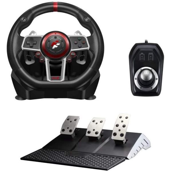 Как подключить руль flashfire к пк Руль игровой FLASHFIRE 6in1 SUZUKA Racing Wheel ES900R - купить в интернет-магаз