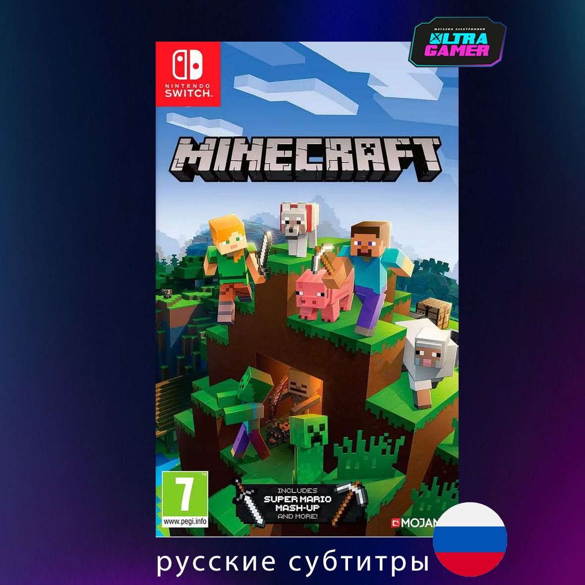 Игра Игра Minecraft (русская версия) (Nintendo Switch) (Nintendo Switch, Русская версия)