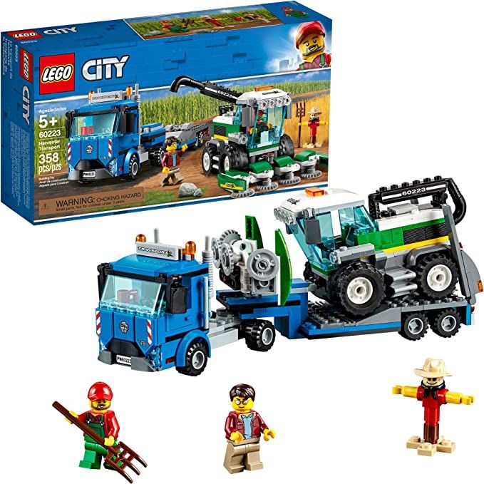 Lego city hot sale wood transporter