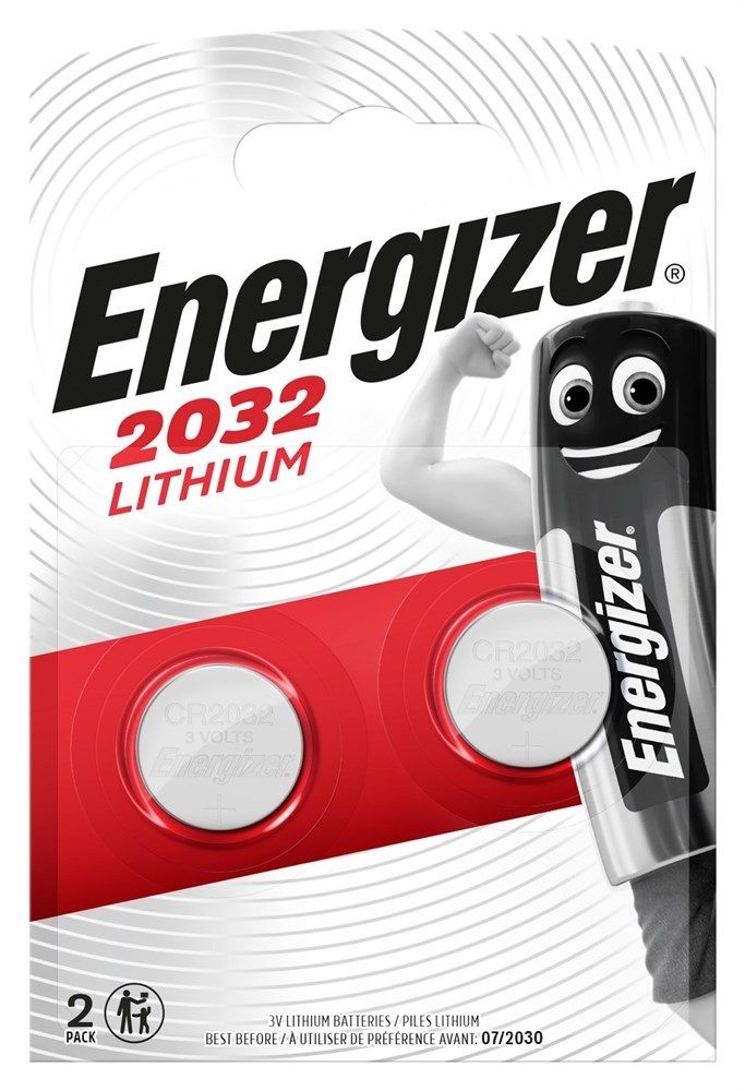 Батарейка CR2032 3V Energizer LITHIUM BL2 2шт.