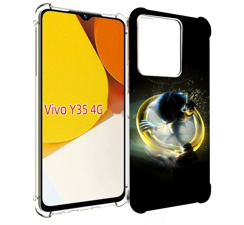 Чехол-бампер MyPads для Vivo Y35 4G 2022 / Vivo Y22 с рисунком Сонник-в-кольце,  противоударный, силиконовый, с выступами и усиленными углами для защиты  камеры - купить с доставкой по выгодным ценам в интернет-магазине