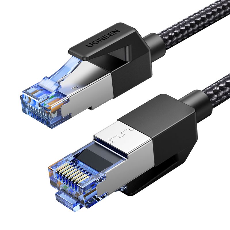 UgreenКабельдляинтернет-соединенияRJ-45/RJ-45,2м,черный