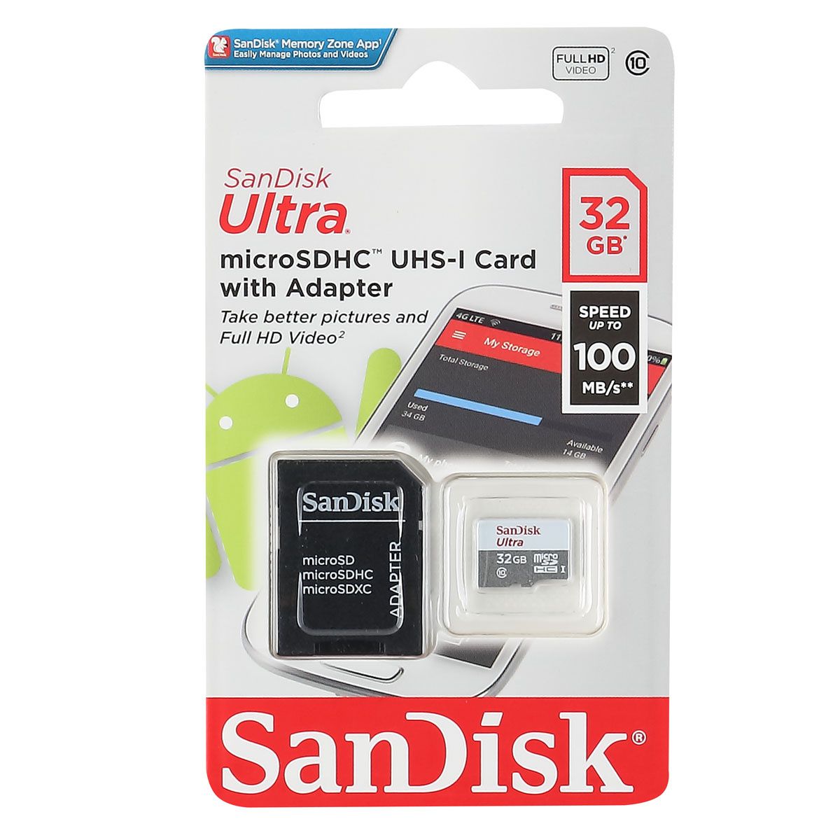 Карта памяти sandisk 64gb