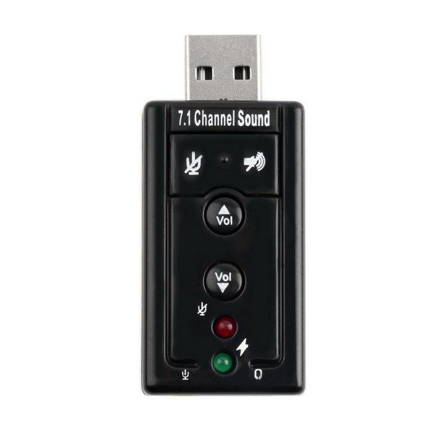 Внешняя звуковая карта Aspect USB 7.1 Channel Sound