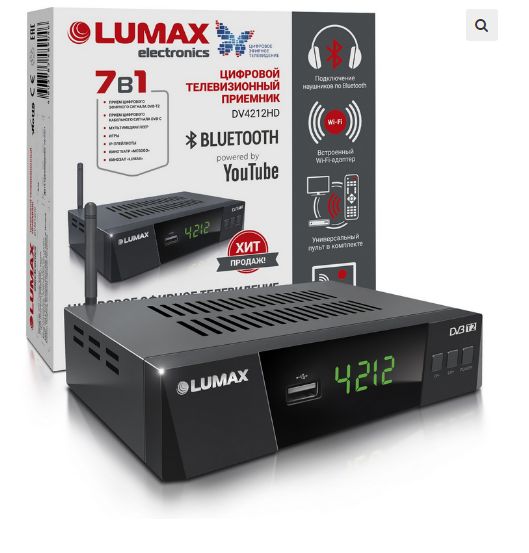 Тв Приставка Lumax Пульт Купить