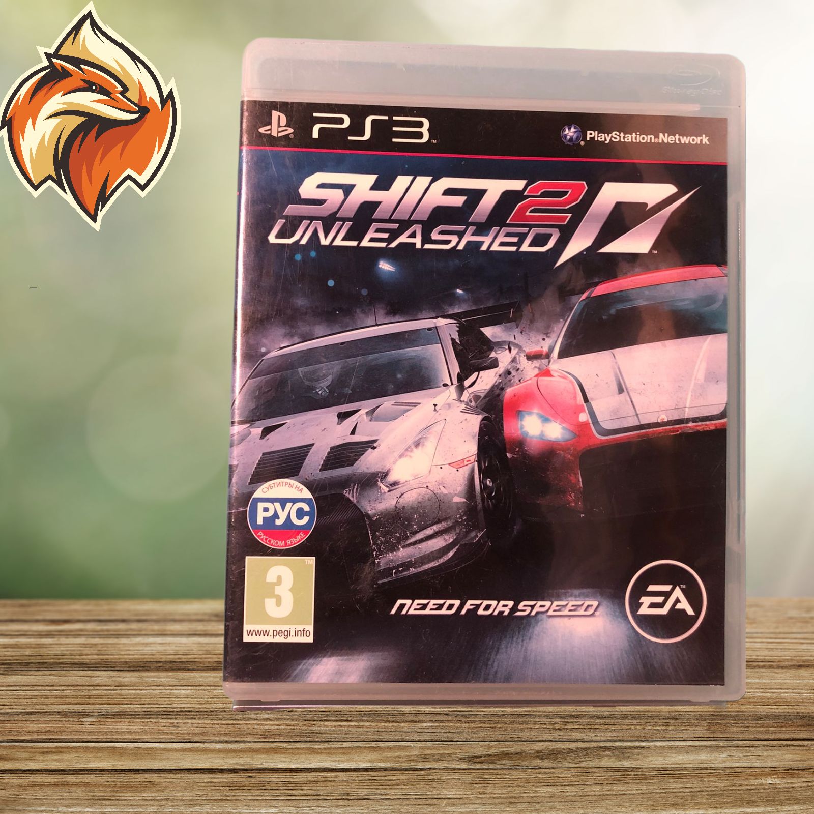 Игра Need for speed shift 2 Unleashed PS3 рус (PlayStation 3, Русская версия)