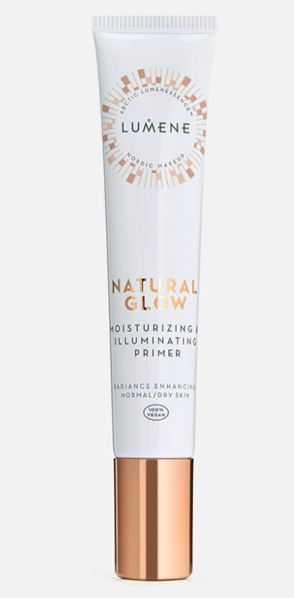 Lumene Праймер для лица Natural Glow разглаживающий/увлажняющий, основа под макияж, база под макияж, 20 мл