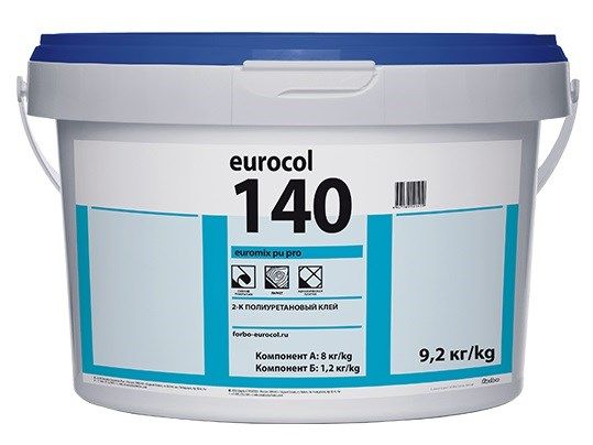 Клей 2-К полиуретановый для резиновых покрытий Forbo Eurocol Euromix PU PRO