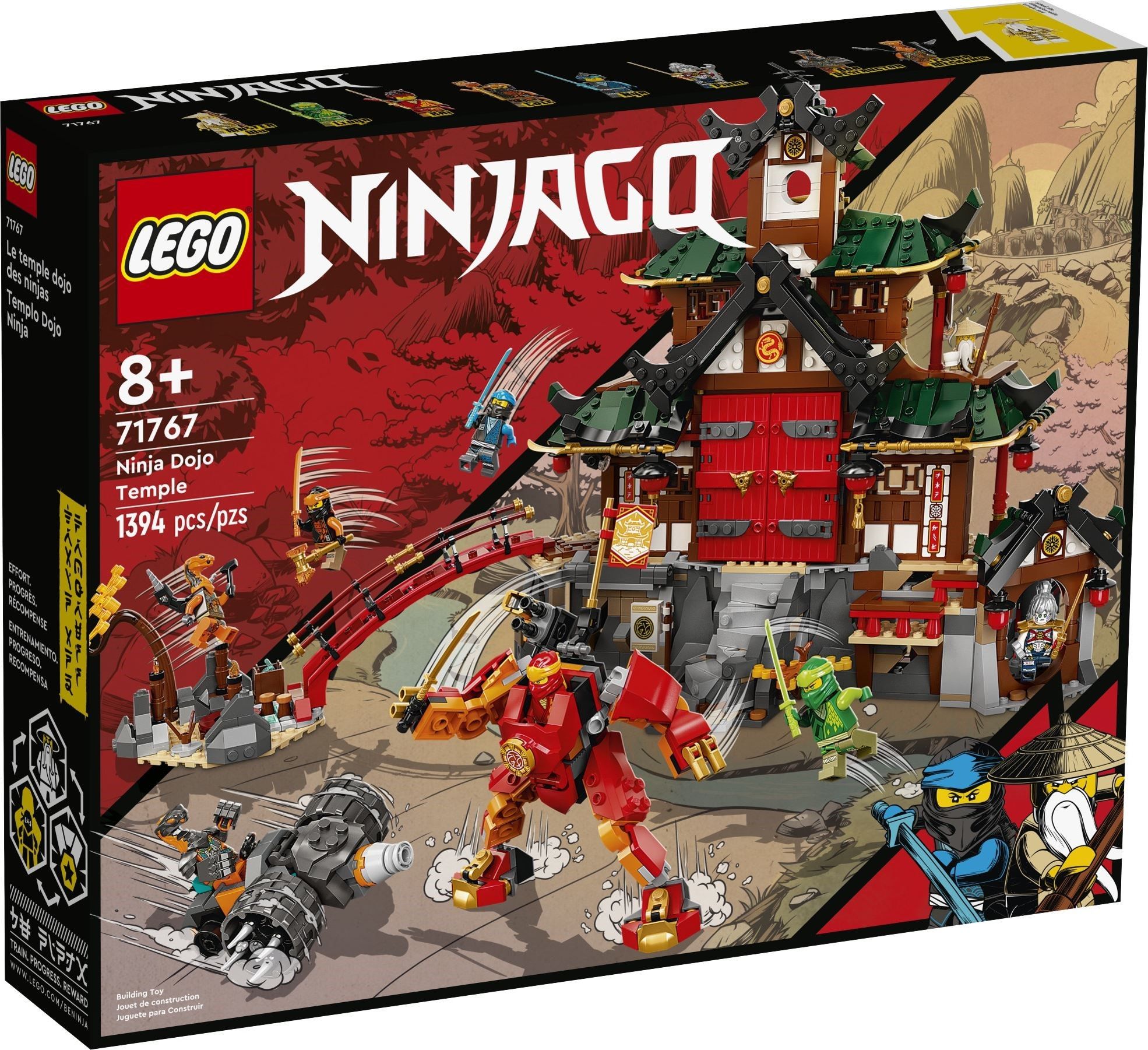 Конструктор LEGO Ninjago Храм-додзё ниндзя (71767)