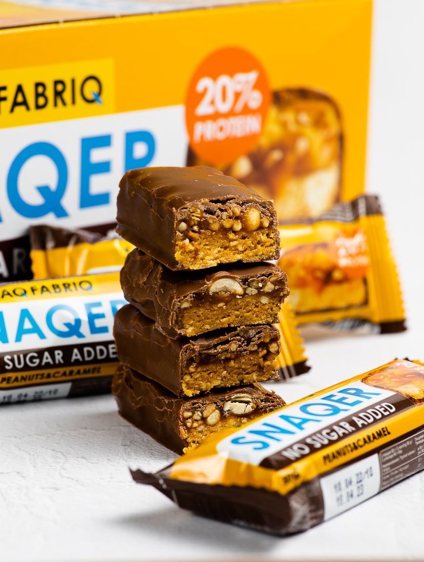 Snaq Fabriq Протеиновые батончики без сахара SNAQER 