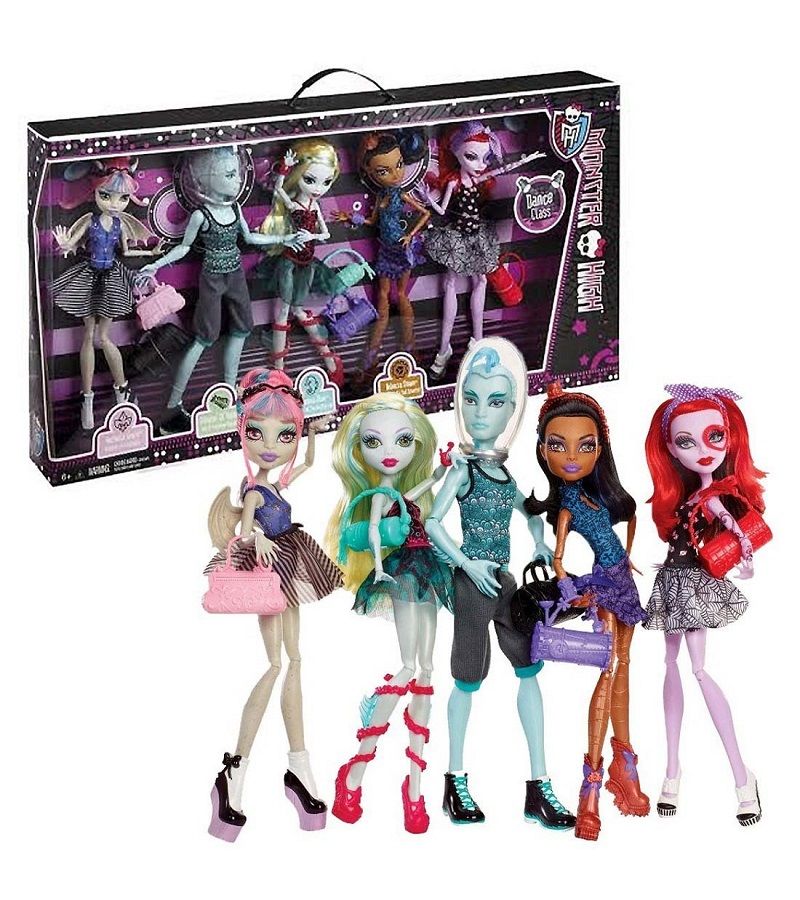 Можно куклы монстр хай. Monster High набор из 5 кукол денс класс. Кукла Монстер Хай танцевальный класс Веббер. Кукла Монстер Лагуна гил. Кукла Монстер Хай Рошель класс танцев.