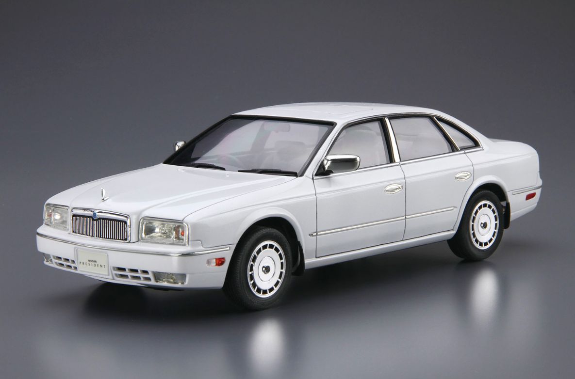 Сборная модель автомобиля Aoshima 06404 Nissan G50 President/Infinity Q45 '89