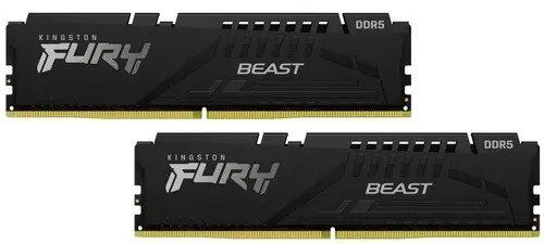 KingstonFuryОперативнаяпамятьBeastBlackDDR55200Мгц2x16ГБ(KF552C36BBEK2-32)