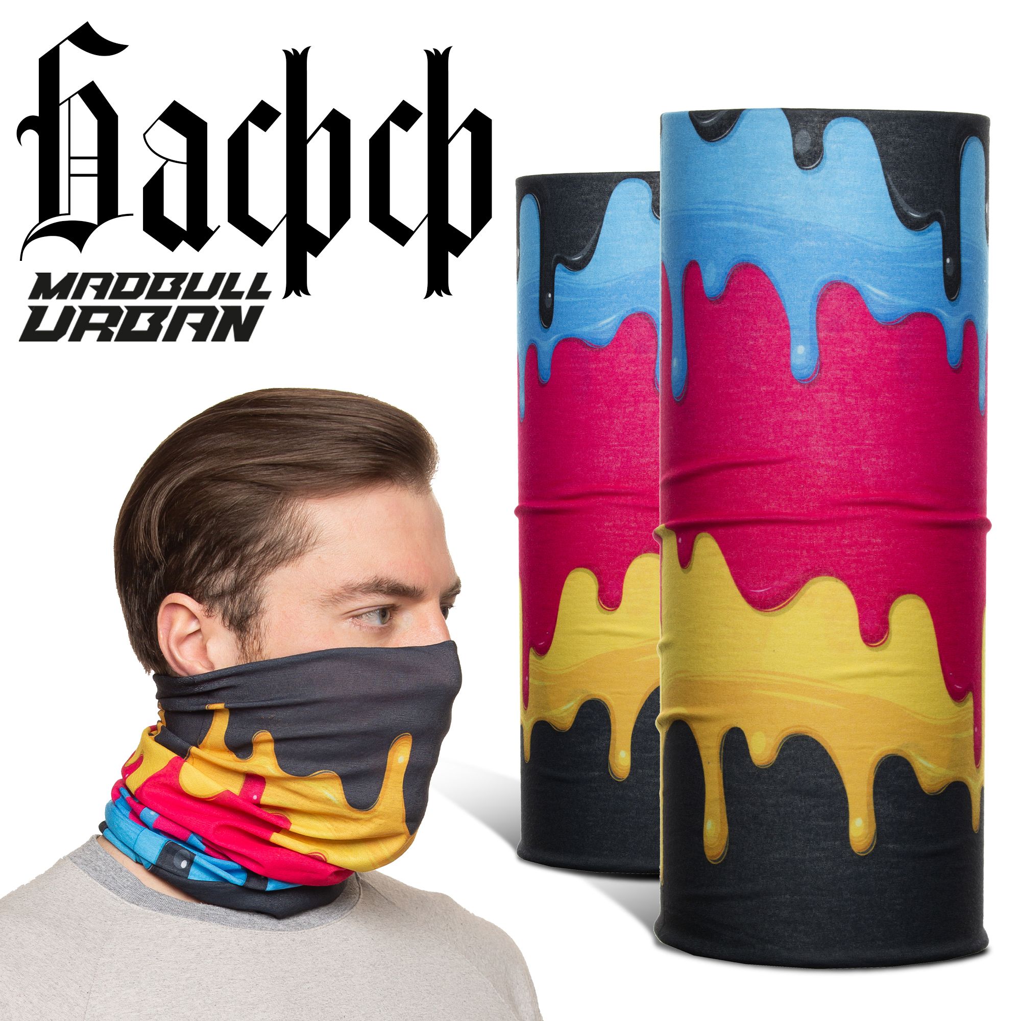 Бафф бандана снуд повязка buff-PAINT MadBull