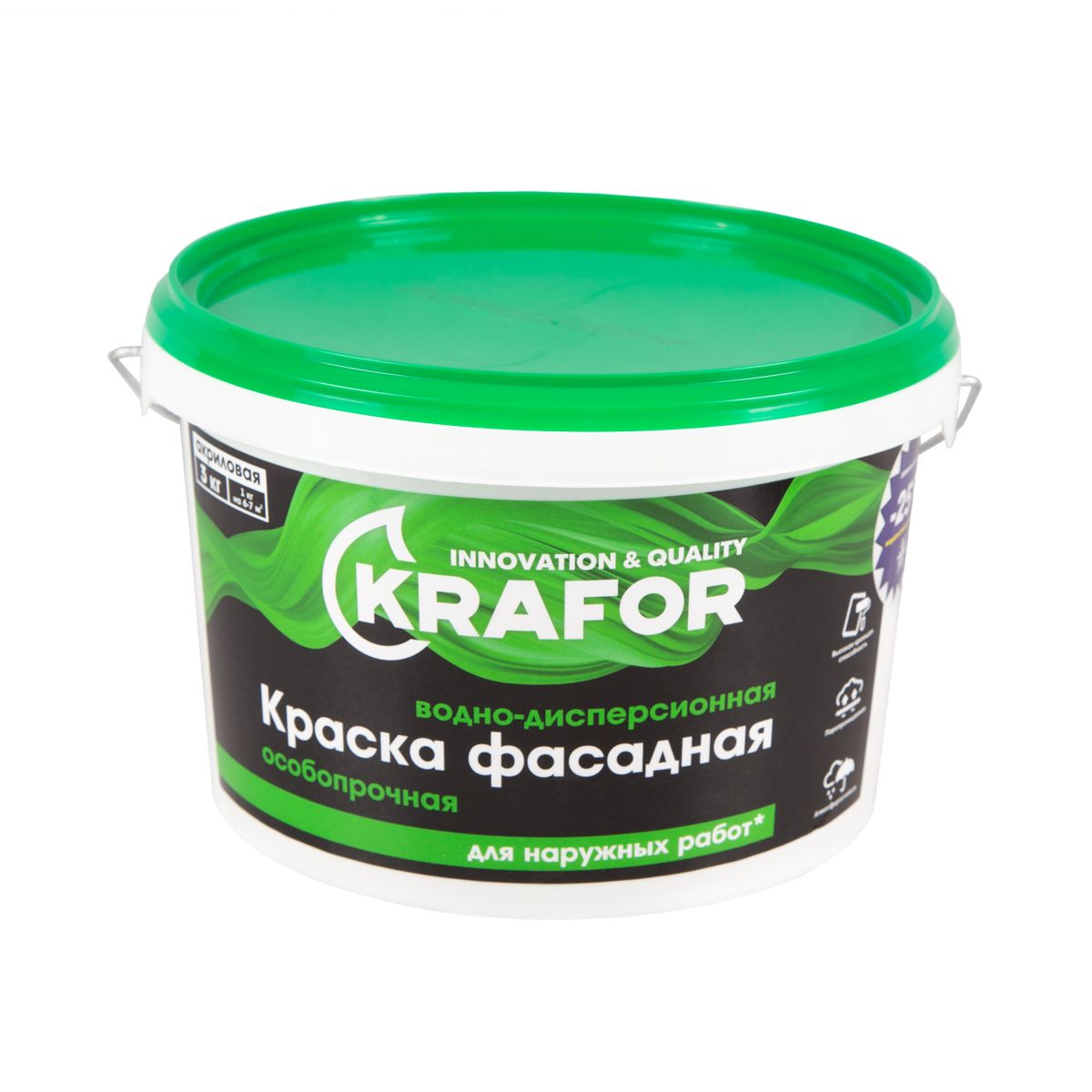 Краска Фасадная Акриловая Для Наружных Работ Цена