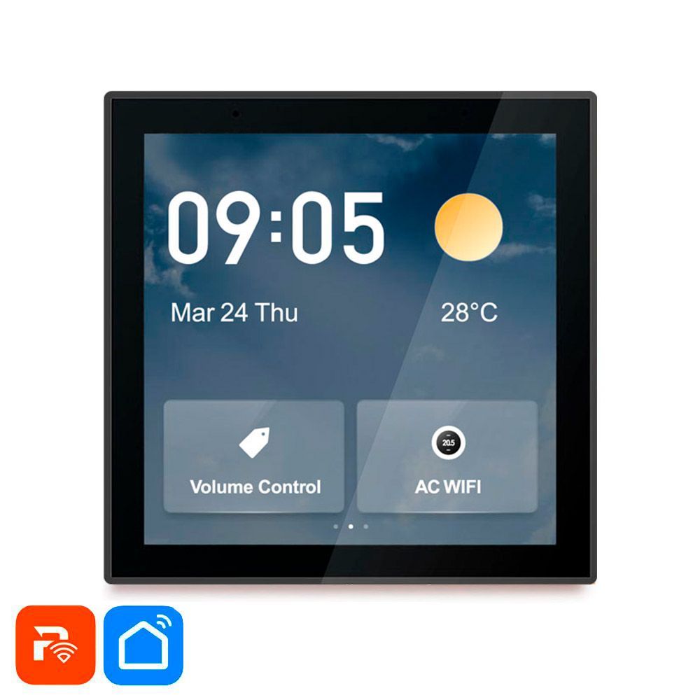 Сенсорная панель управления умным домом Ps-Link T6E с Zigbee и WiFi  модулями - купить с доставкой по выгодным ценам в интернет-магазине OZON  (897057178)