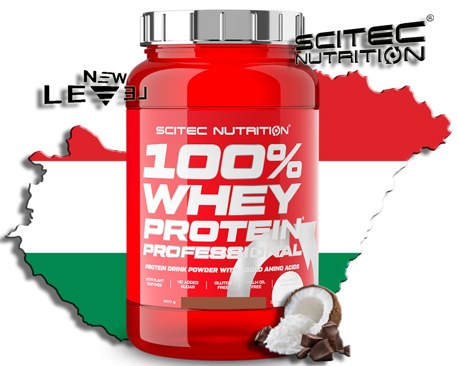 Scitec Nutrition 100 Whey Protein Professional Купить