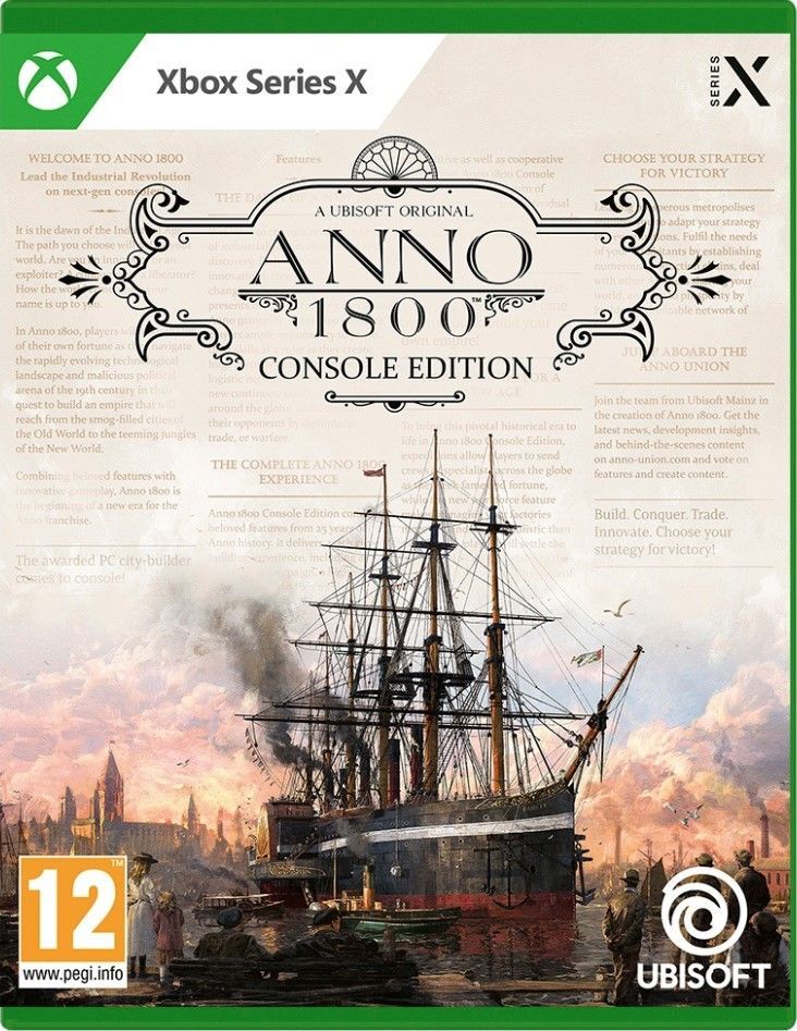 Игра Anno 1800 Console Edition (Xbox Series, Русские субтитры)