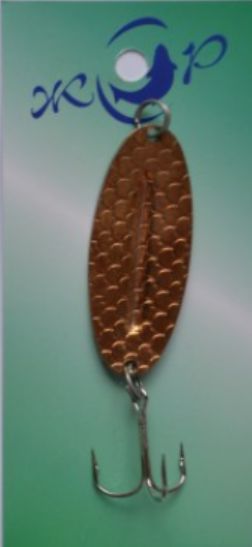 Блесна 5гр, цвет (рандоль/нейзильбер) тройник