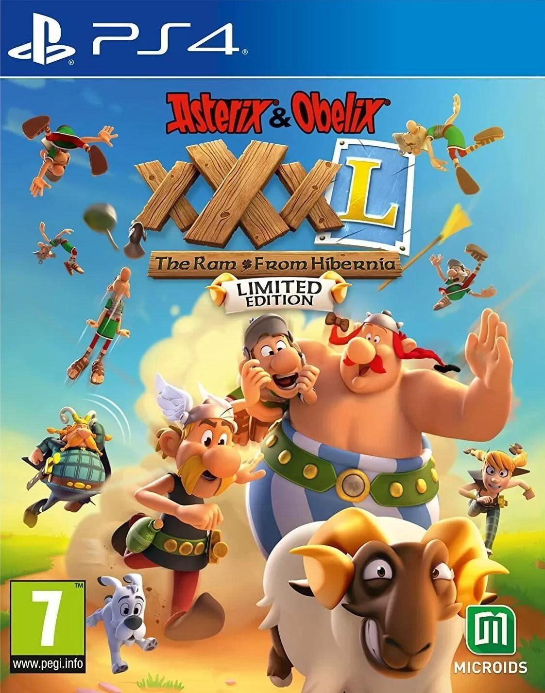 Игра Игра на диске Asterix & Obelix XXXL The Ram From Hibernia Limited  Edition (PS4) Русские субтитры (PlayStation 4, Русские субтитры) купить по  низкой цене с доставкой в интернет-магазине OZON (906628157)