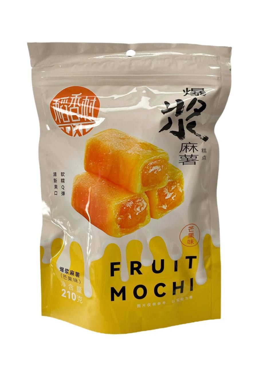 МотиFruitMochi,нежныйдесертсовкусомманго,210г.