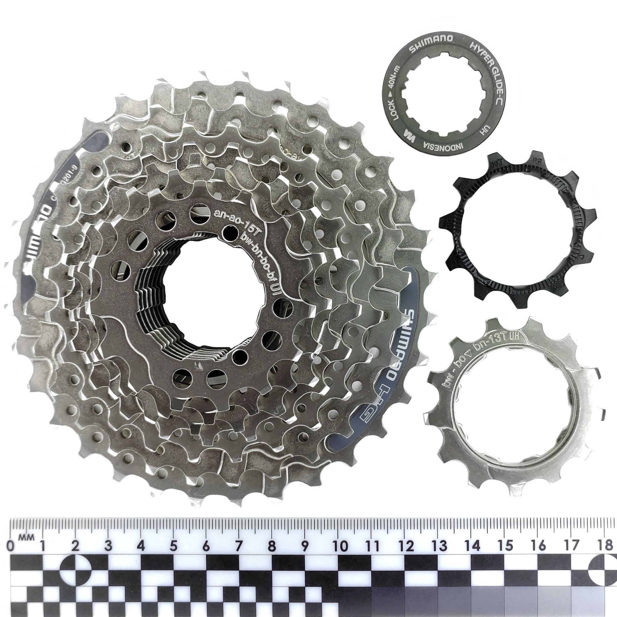 Shimano Кассета звезда задняя HG201, 9 скоростей, звезды 11-32, никелированная — Товары для велоспорта