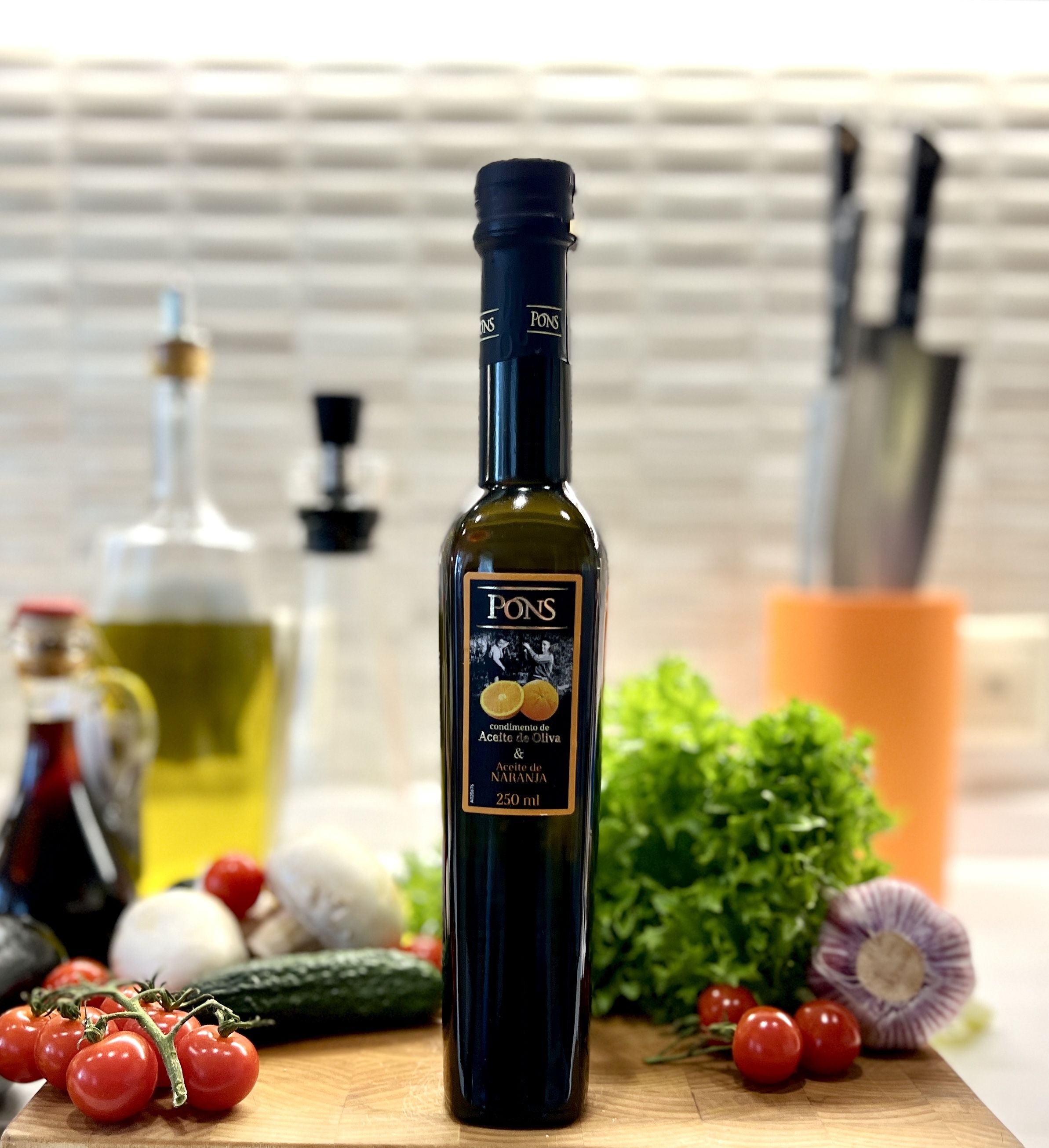 Цитрусовое оливковое масло Pons Citric Olive Oil Orange (Испания), 250  мл/Оливковое масло extra virgin с апельсином