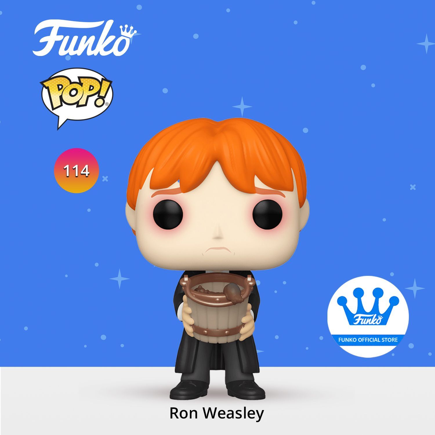 ФигуркаFunkoPOP!Vinyl:HarryPotter:RonPukingSlugsw/Bucket48066