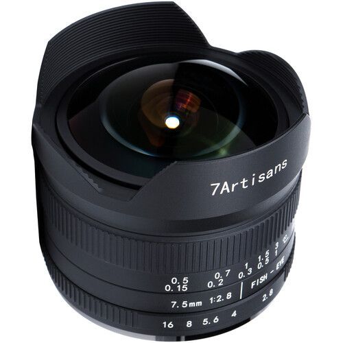 7Artisans Объектив 7.5mm f/2.8 II FishEye Canon EF-M, A302B-II