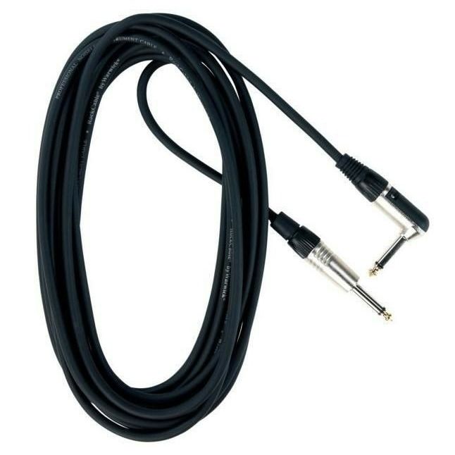 Rockcable Инструментальный кабель 6.3 мм/6.3 мм, 6 м, черный