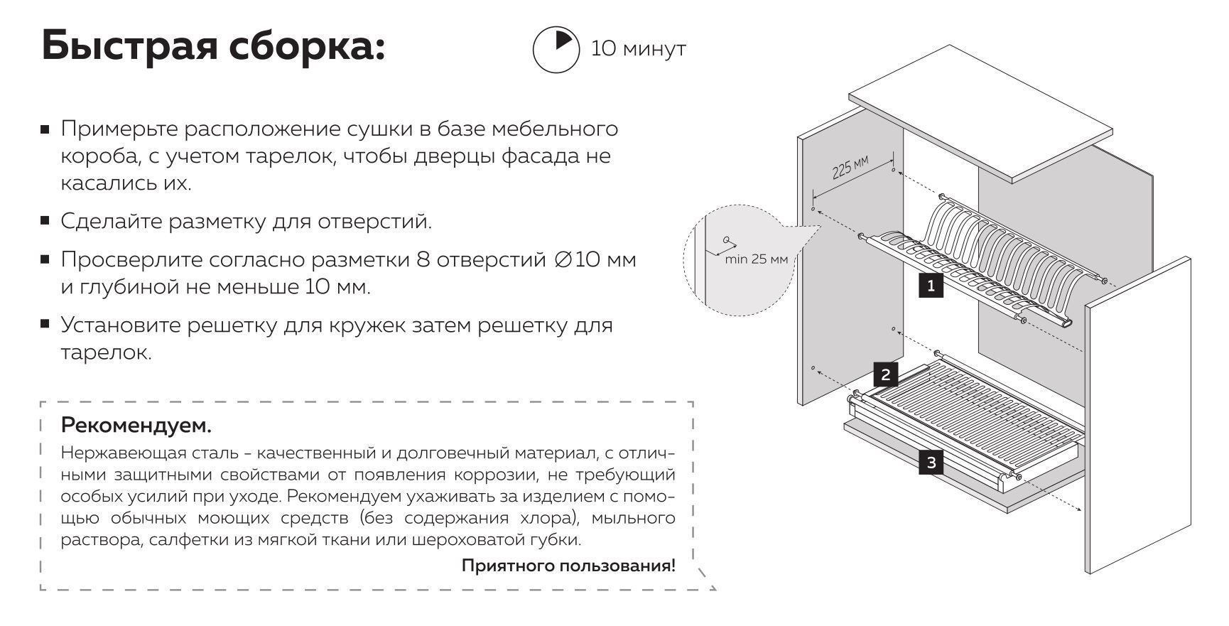 Сушка Для Посуды Нижнего Шкафа Купить