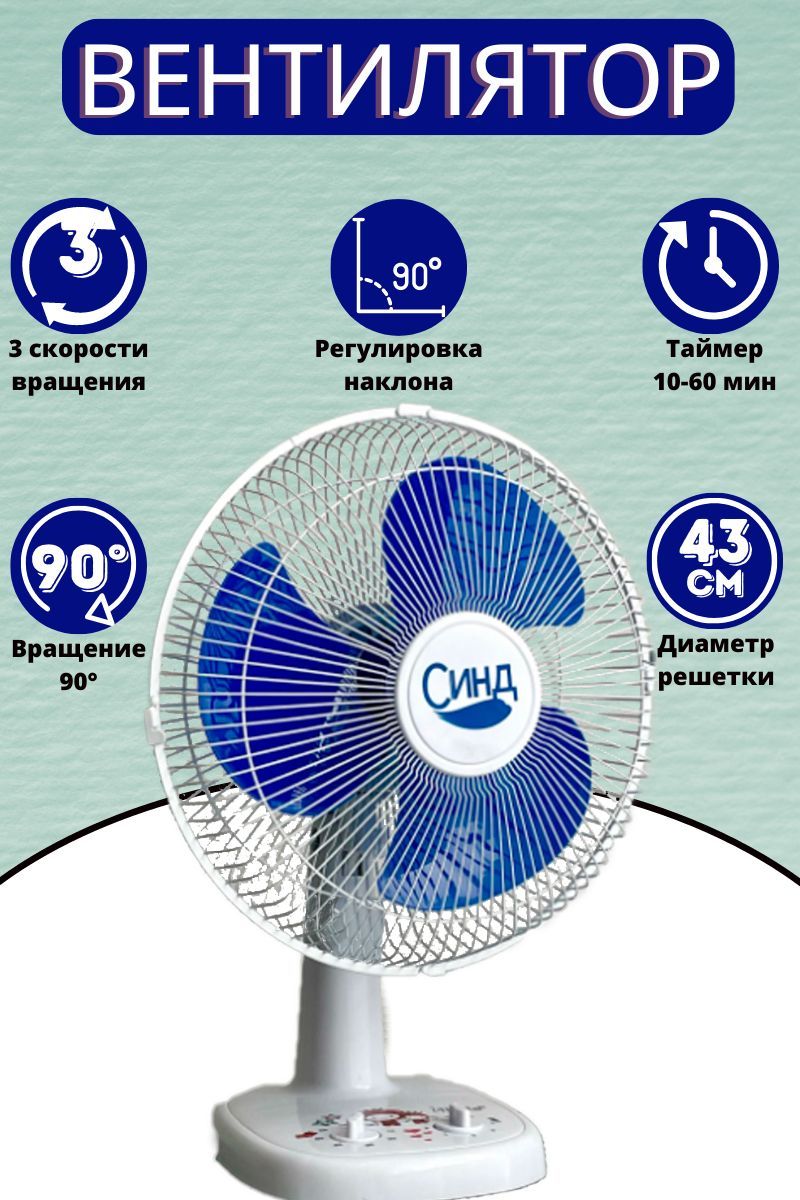 Вентилятор с таймером