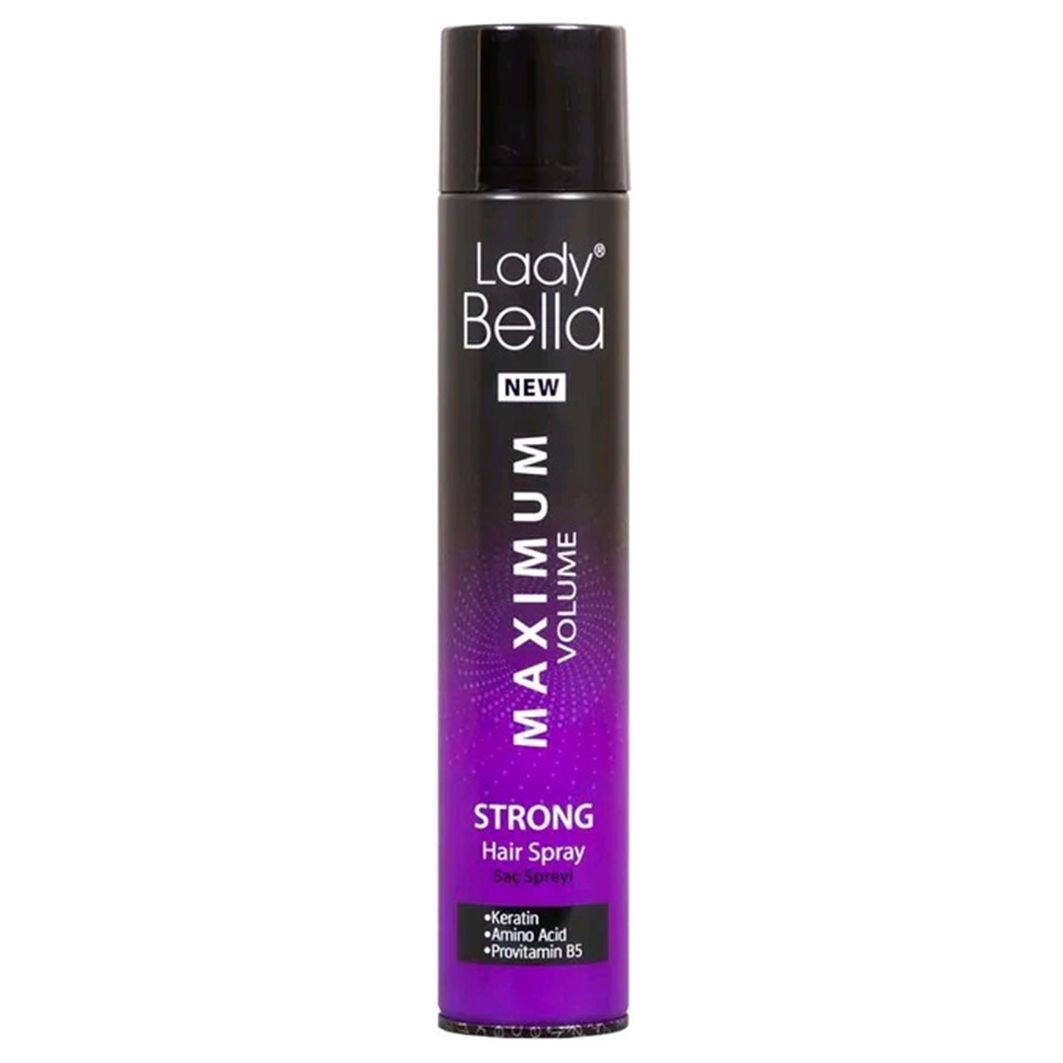 Lady Bella Лак для волос Strong 400мл