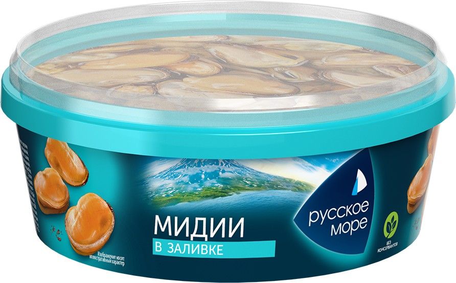 МясомидийчилийскихвзаливкеРусскоеморе,300г