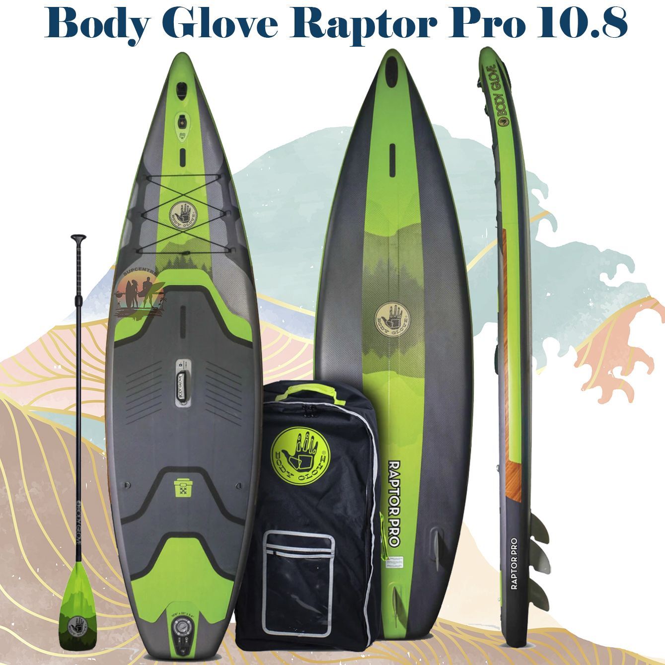 SUP-доска(SUPboard)BodyGloveRaptorPro10,8