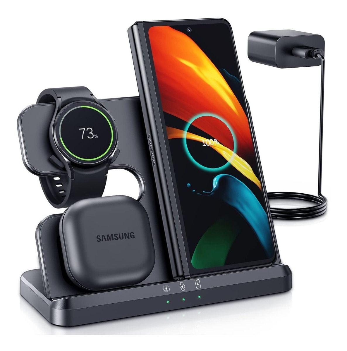 Сетевое зарядное устройство Беспроводное Samsung, AFC (Samsung), Quick  Charge 3.0 - купить по выгодной цене в интернет-магазине OZON (1025334652)