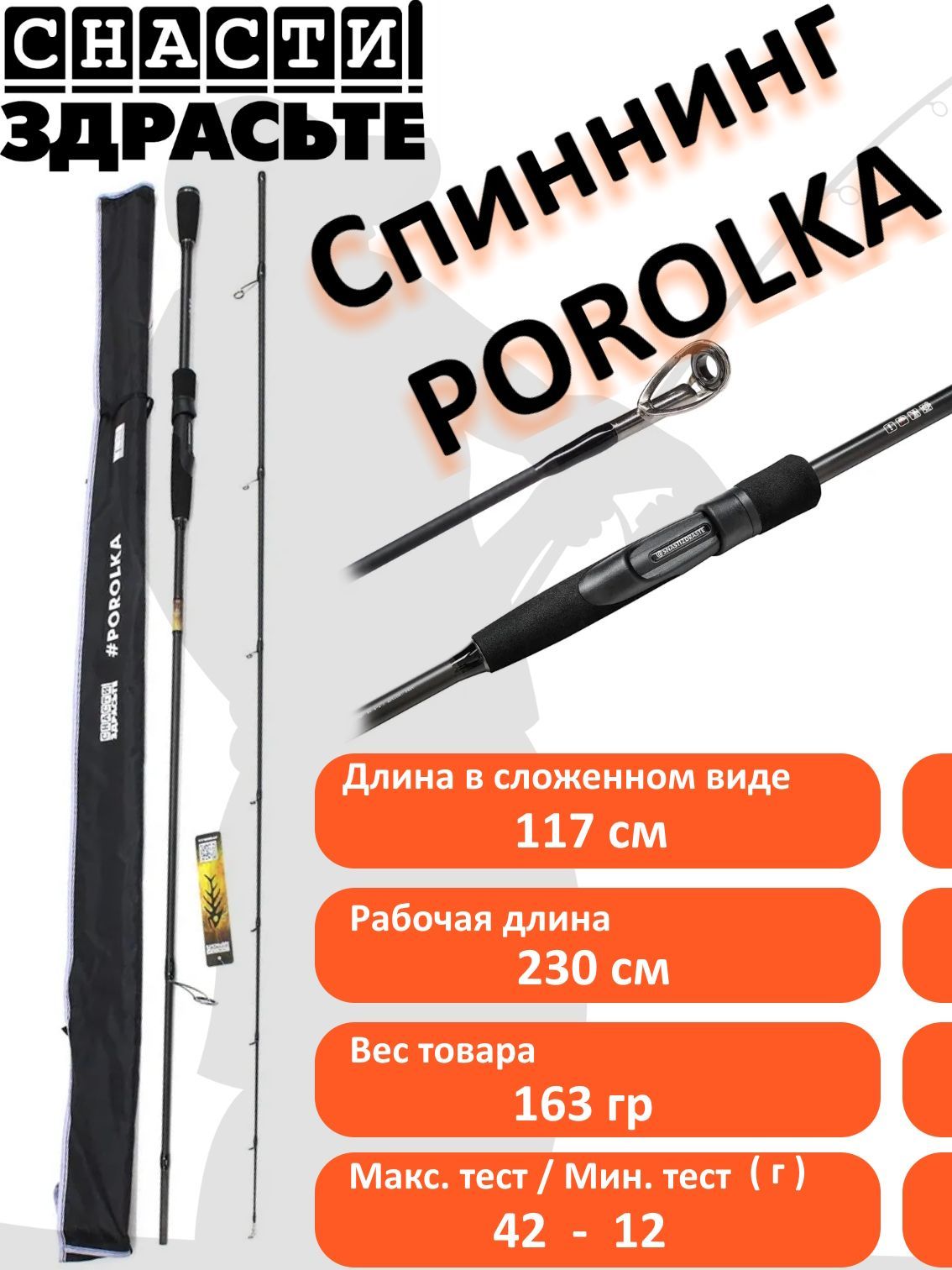 Спиннинг Поролка Снасти Здрасте Купить