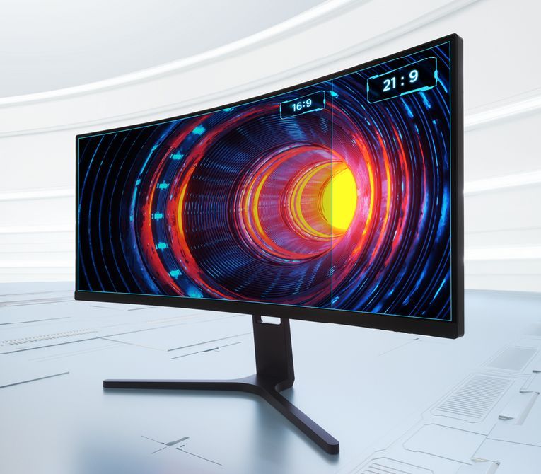 Redmi curved monitor