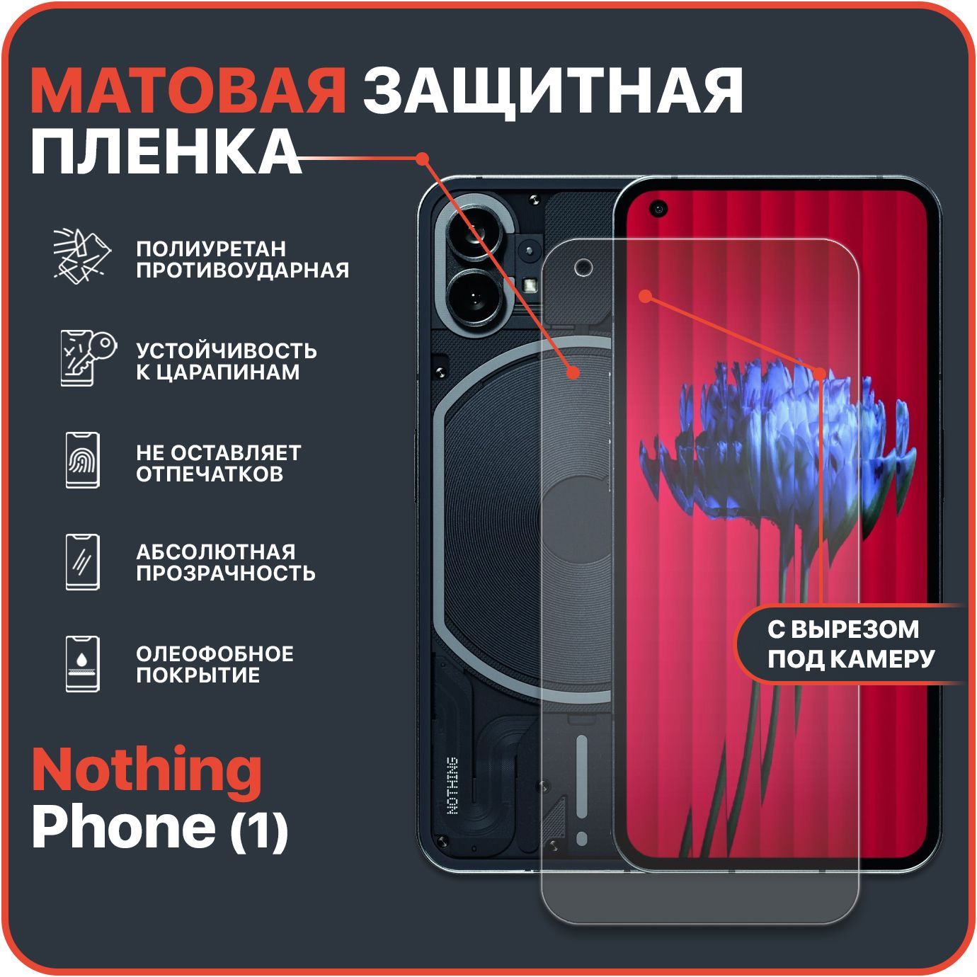 Защитное стекло nothing phone