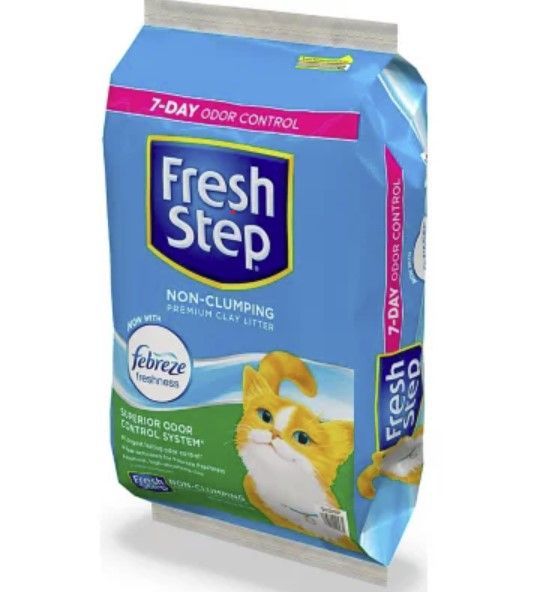 Наполнитель для кошачьего туалета fresh step