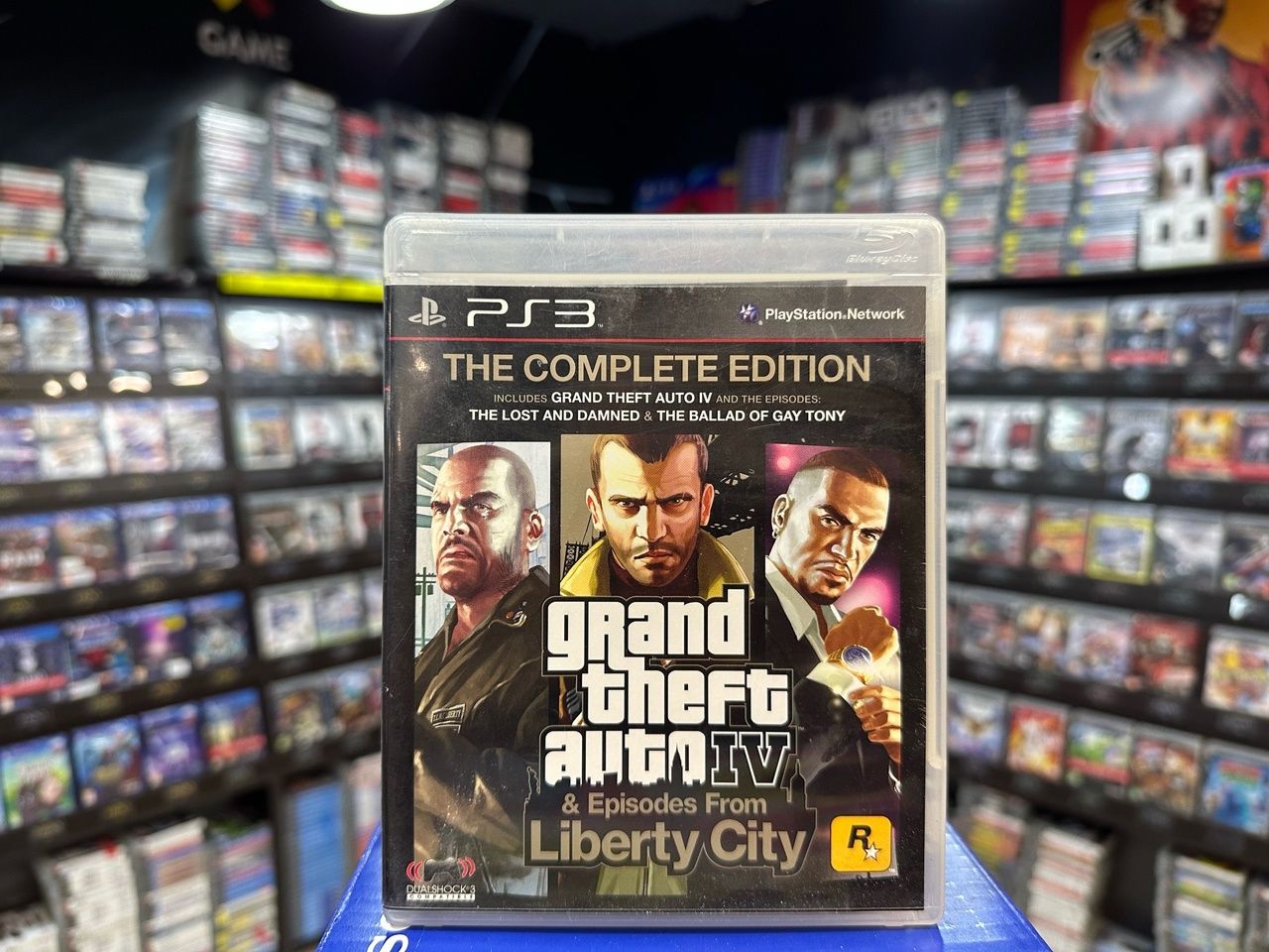 Игра GTA IV: The Complete Edition (3 игры) PS3 (Box)