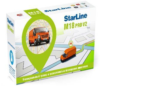 Маяк Трекер StarLine M18 Pro V2 GPS-ГЛОНАСС